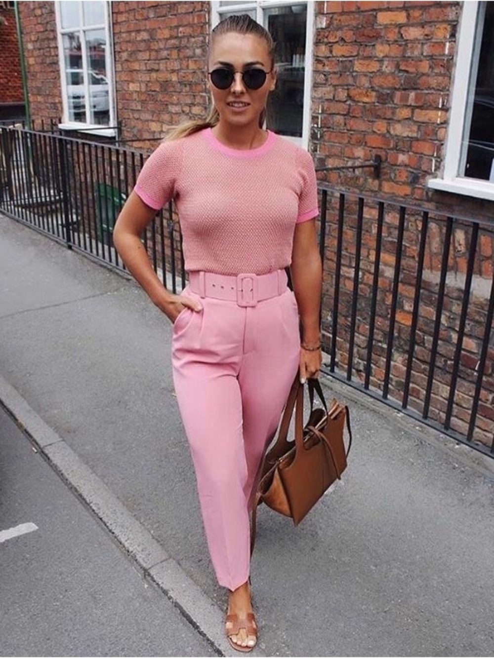 Zara Pink Top